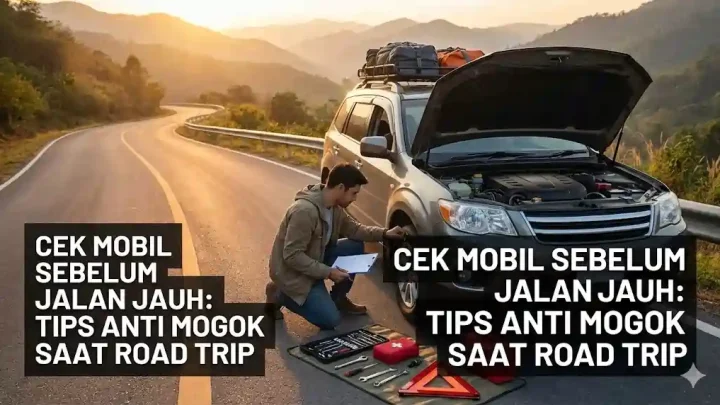 cek mobil sebelum jalan jauh
